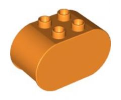 Duplo, Brick 2 x 4 x 2 Rounded Ends
