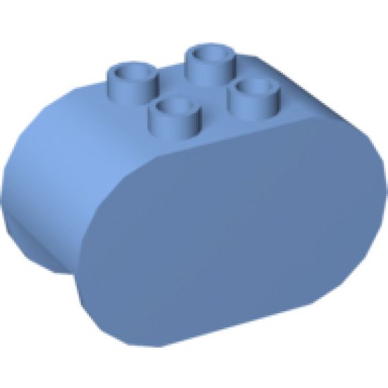 Duplo, Brick 2 x 4 x 2 Rounded Ends