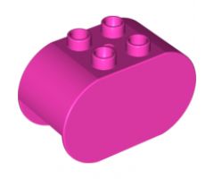 Duplo, Brick 2 x 4 x 2 Rounded Ends
