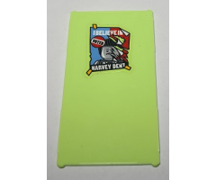 Glass for Window 1 x 4 x 6 with 'I BELIEVE IN HARVEY DENT' Poster Pattern (Sticker) - Set 70912