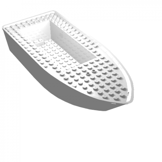 Boat Hull Unitary 25 x 10 x 4 1/3