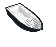 Boat Hull Unitary 25 x 10 x 4 1/3