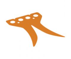 Minifigure, Body Wear Coattails Cloth, Long with 2 Holes for Hips Attachment