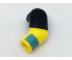 Arm, Left with Wristband and Black Short Sleeve Pattern