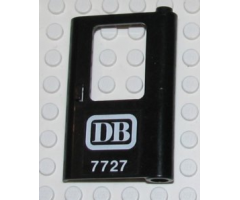 Door 1 x 4 x 5 Train Right with 'DB 7727' Pattern (Sticker) - Set 7727