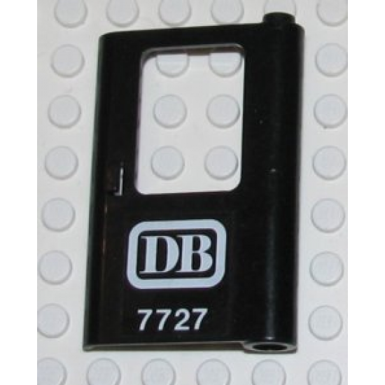 Door 1 x 4 x 5 Train Right with 'DB 7727' Pattern (Sticker) - Set 7727