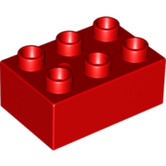 Duplo, Brick 2 x 3