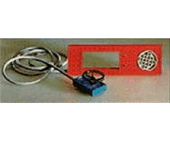 Electric Car Base 6 x 20 x 1 with Motor Cutout and Cable Steering 4.5V