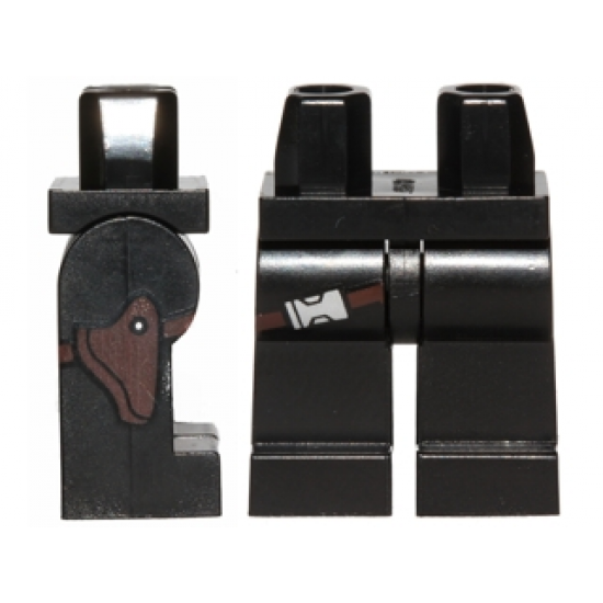 Hips and Legs with Belt and Holster on Side of Right Leg Pattern (Winter Soldier)