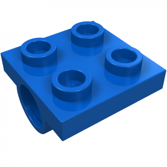 Plate, Modified 2 x 2 with Pin Holes