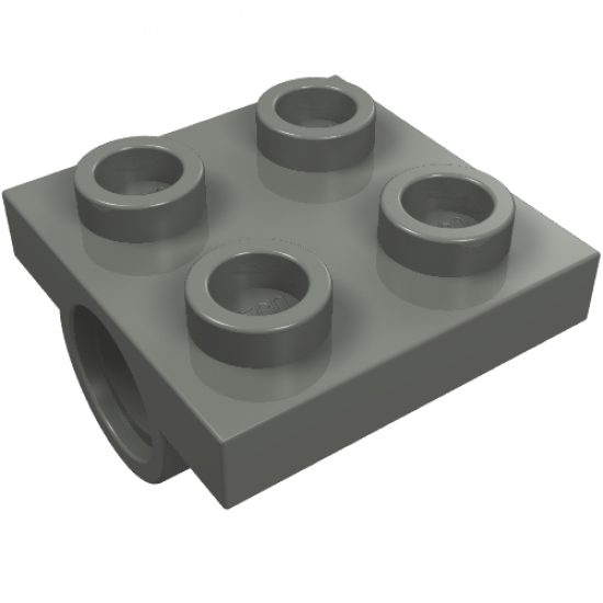 Plate, Modified 2 x 2 with Pin Holes