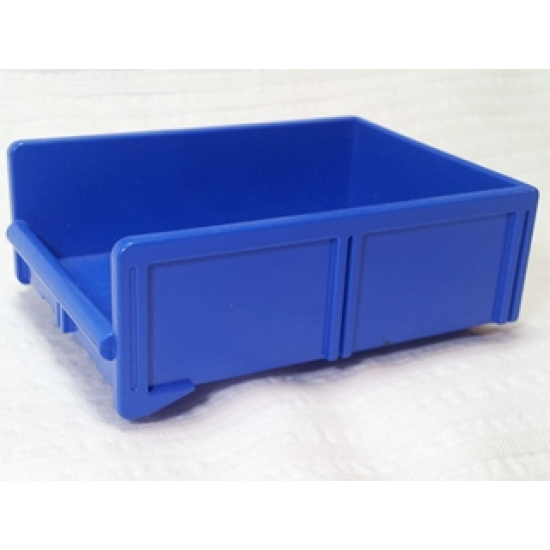 Duplo, Vehicle Trailer Bed with 8 Studs with Back Sill