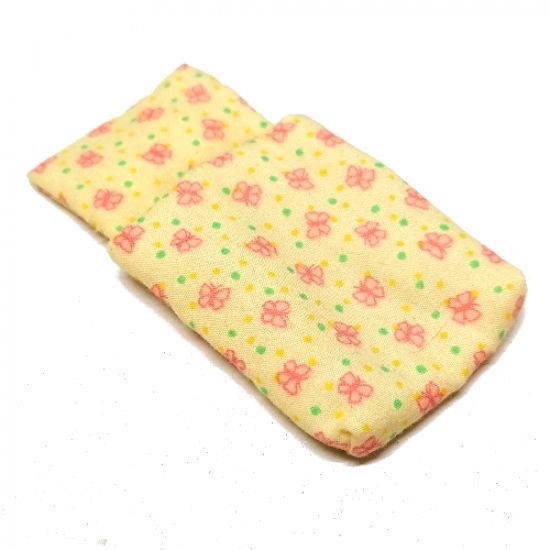Scala Cloth Sleeping Bag Baby's, Pink Butterflies with Green and Yellow Dots Pattern