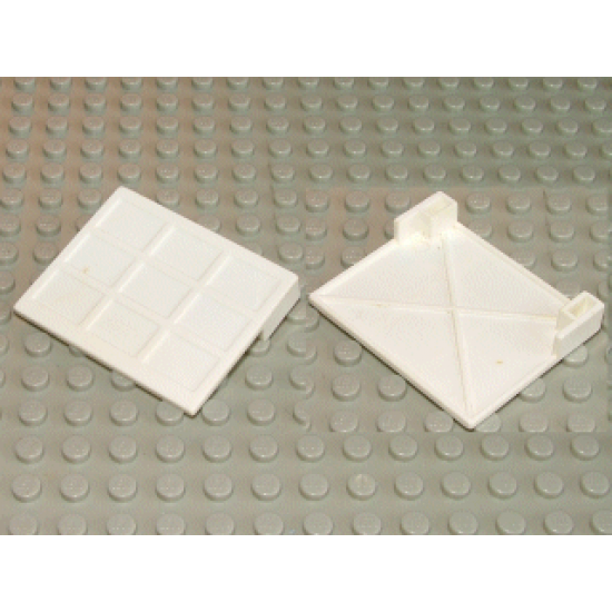 Garage Door Solid without Counterweights - No Hinge Pins