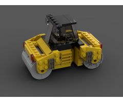 Tandemvibrationswalze Tandem Roller Soil Compactor Construction Vehicle