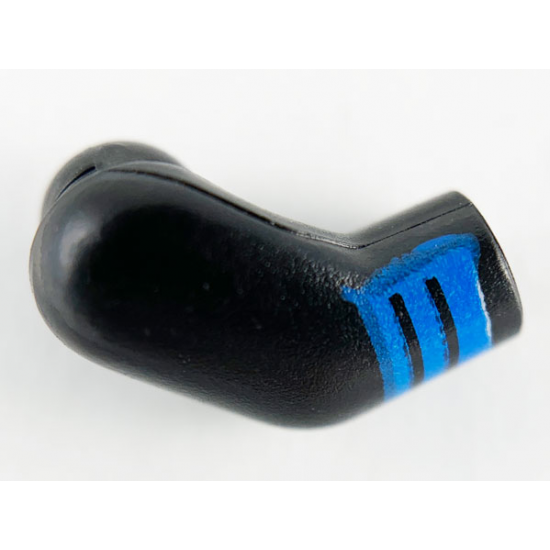 Arm, Right with 3 Blue Stripes Pattern