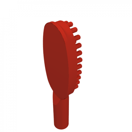 Minifigure, Utensil Hairbrush - Short Handle (10mm)