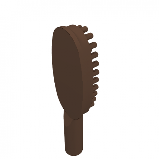 Minifigure, Utensil Hairbrush - Short Handle (10mm)