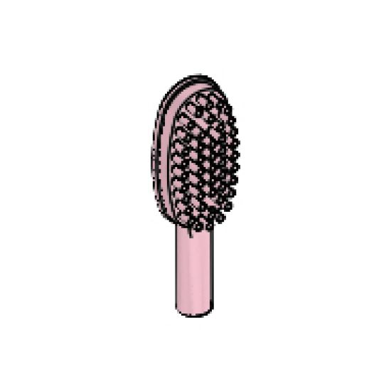 Minifigure, Utensil Hairbrush - Short Handle (10mm)