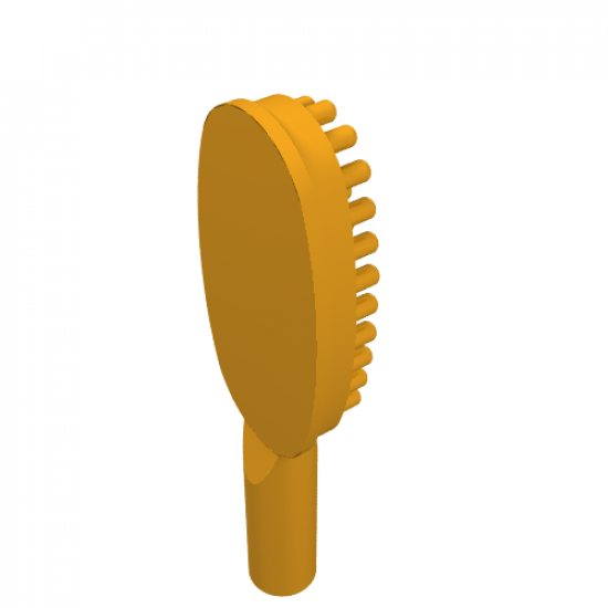 Minifigure, Utensil Hairbrush - Short Handle (10mm)