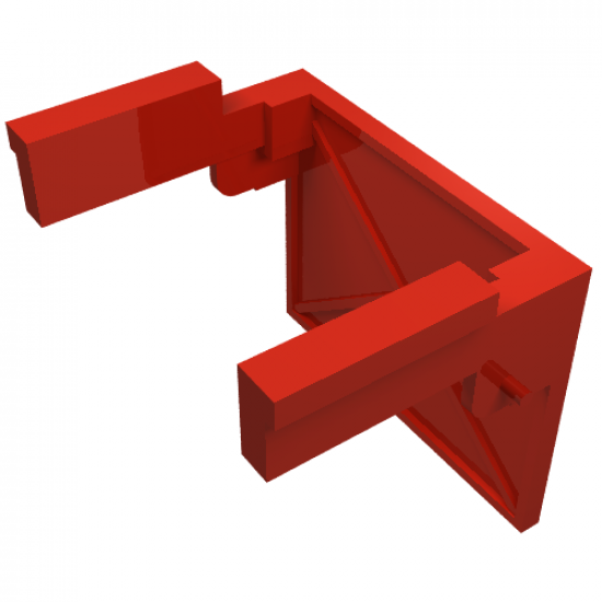 Garage Door Solid Assembly - Hinge Pin on Counterweights (One Side)
