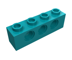Technic, Brick 1 x 4 with Holes