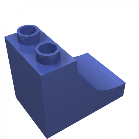Duplo, Brick 2 x 3 x 2 with Curve