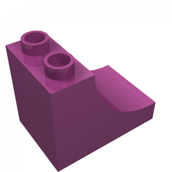 Duplo, Brick 2 x 3 x 2 with Curve