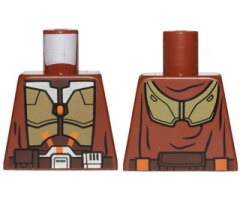 Torso SW Armor and Robe Jedi Knight Pattern
