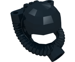 Minifigure, Headgear Helmet Space / Town with Breathing Hose
