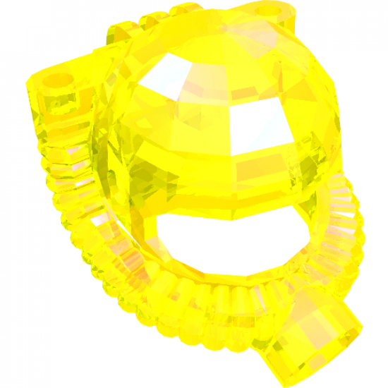 Minifigure, Headgear Helmet Space / Town with Breathing Hose