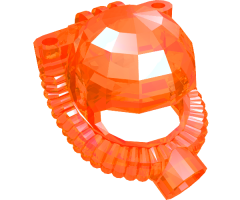 Minifigure, Headgear Helmet Space / Town with Breathing Hose