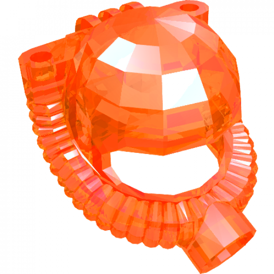 Minifigure, Headgear Helmet Space / Town with Breathing Hose