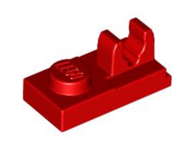Plate, Modified 1 x 2 with Clip on Top