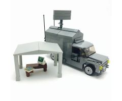 MP STAR(Mobile 2D Radar Vehicle) Minifigure Scale