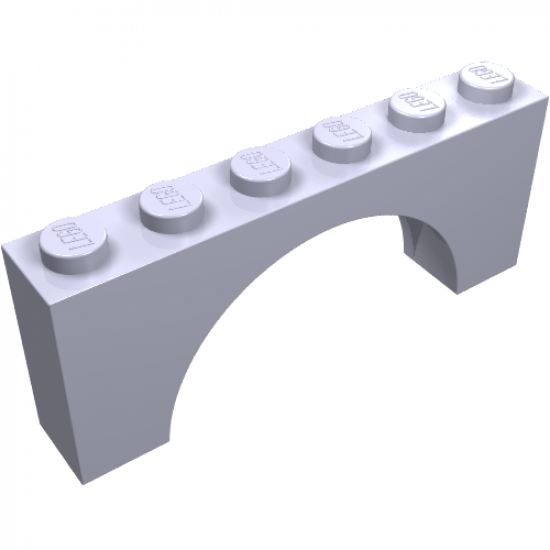 Arch 1 x 6 x 2 - Thick Top with Reinforced Underside