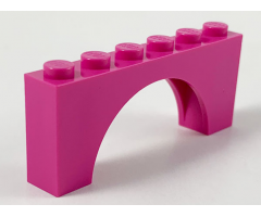 Arch 1 x 6 x 2 - Thick Top with Reinforced Underside