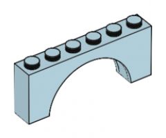 Arch 1 x 6 x 2 - Thick Top with Reinforced Underside