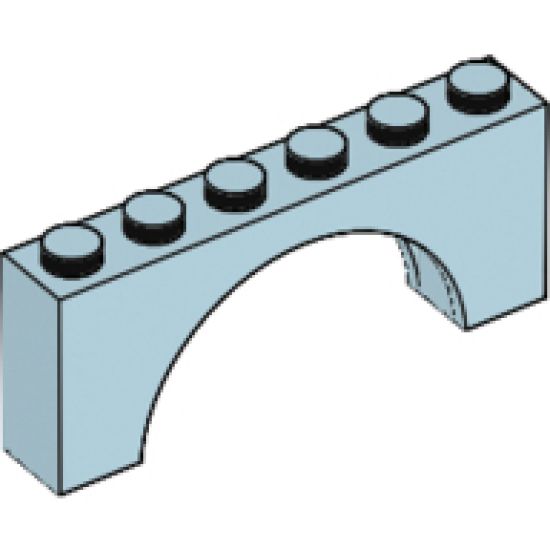 Arch 1 x 6 x 2 - Thick Top with Reinforced Underside