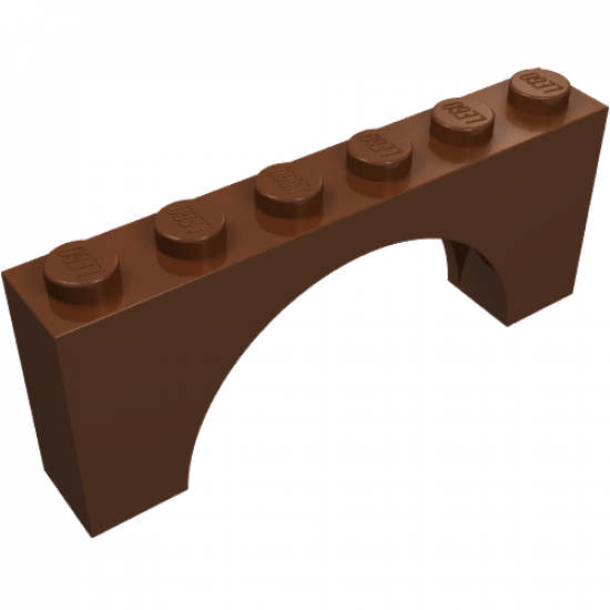Arch 1 x 6 x 2 - Thick Top with Reinforced Underside