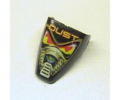 Technic Throwbot Visor with Dust Pattern