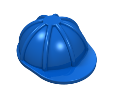 Minifigure, Headgear Helmet Construction