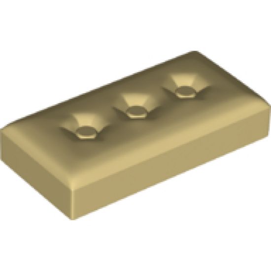 Duplo Tile, Modified 2 x 4 x 1/2 (Thick) with Molded Cushion