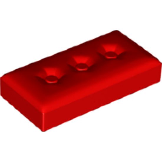 Duplo Tile, Modified 2 x 4 x 1/2 (Thick) with Molded Cushion