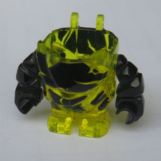 Body Rock Monster - Torso/Legs with Black Arms Assembly