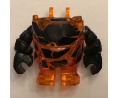 Body Rock Monster - Torso/Legs with Black Arms Assembly
