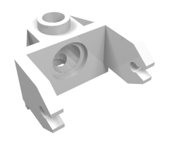 Magnet Holder 2 x 3 with Clips and Pin Hole