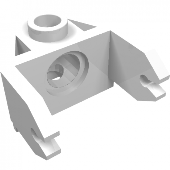 Magnet Holder 2 x 3 with Clips and Pin Hole