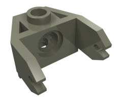 Magnet Holder 2 x 3 with Clips and Pin Hole