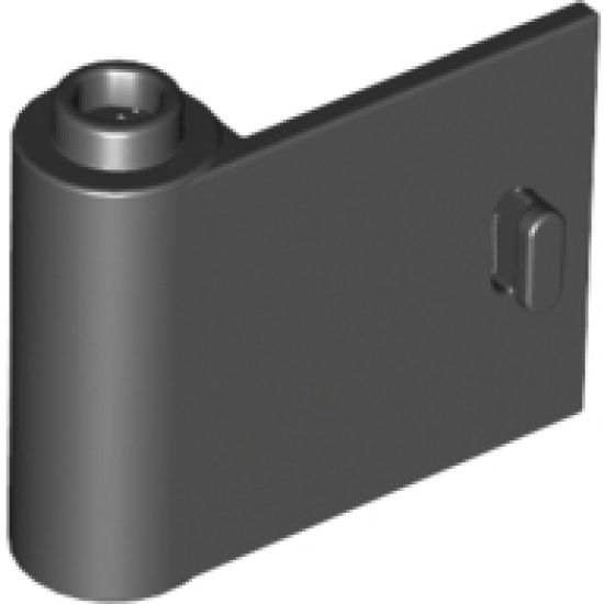 Door 1 x 3 x 2 Left - Open Between Top and Bottom Hinge
